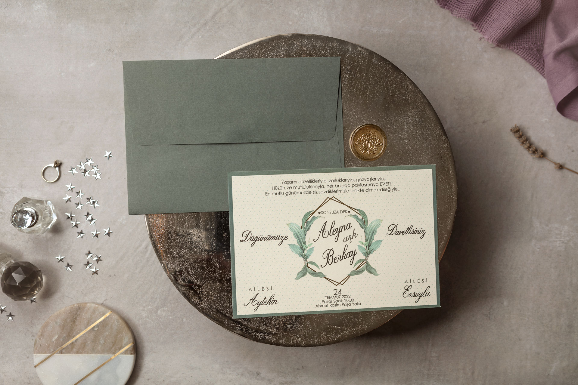 Wedding Davetiye     8381 - 3