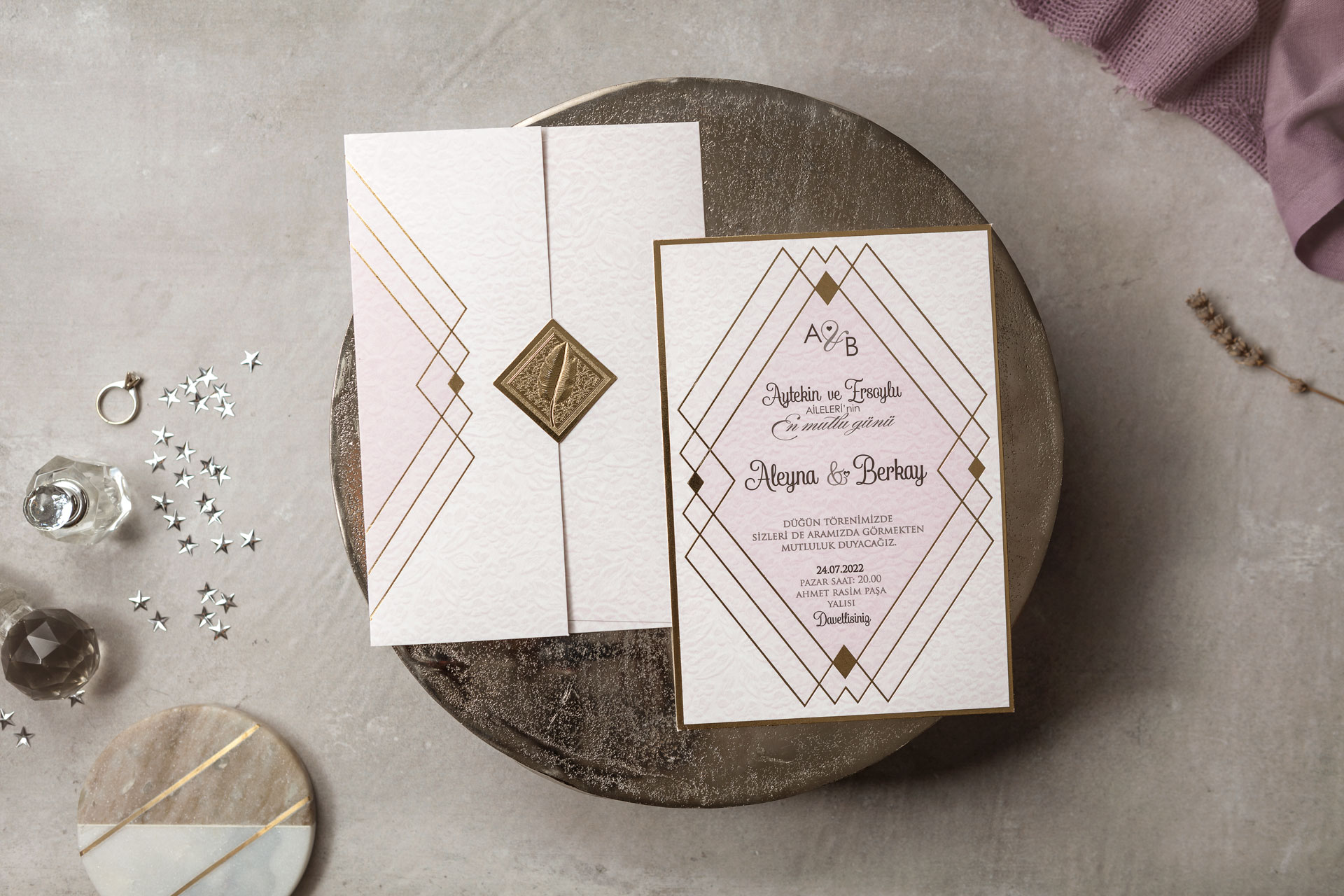 Wedding Davetiye     8384 - 3
