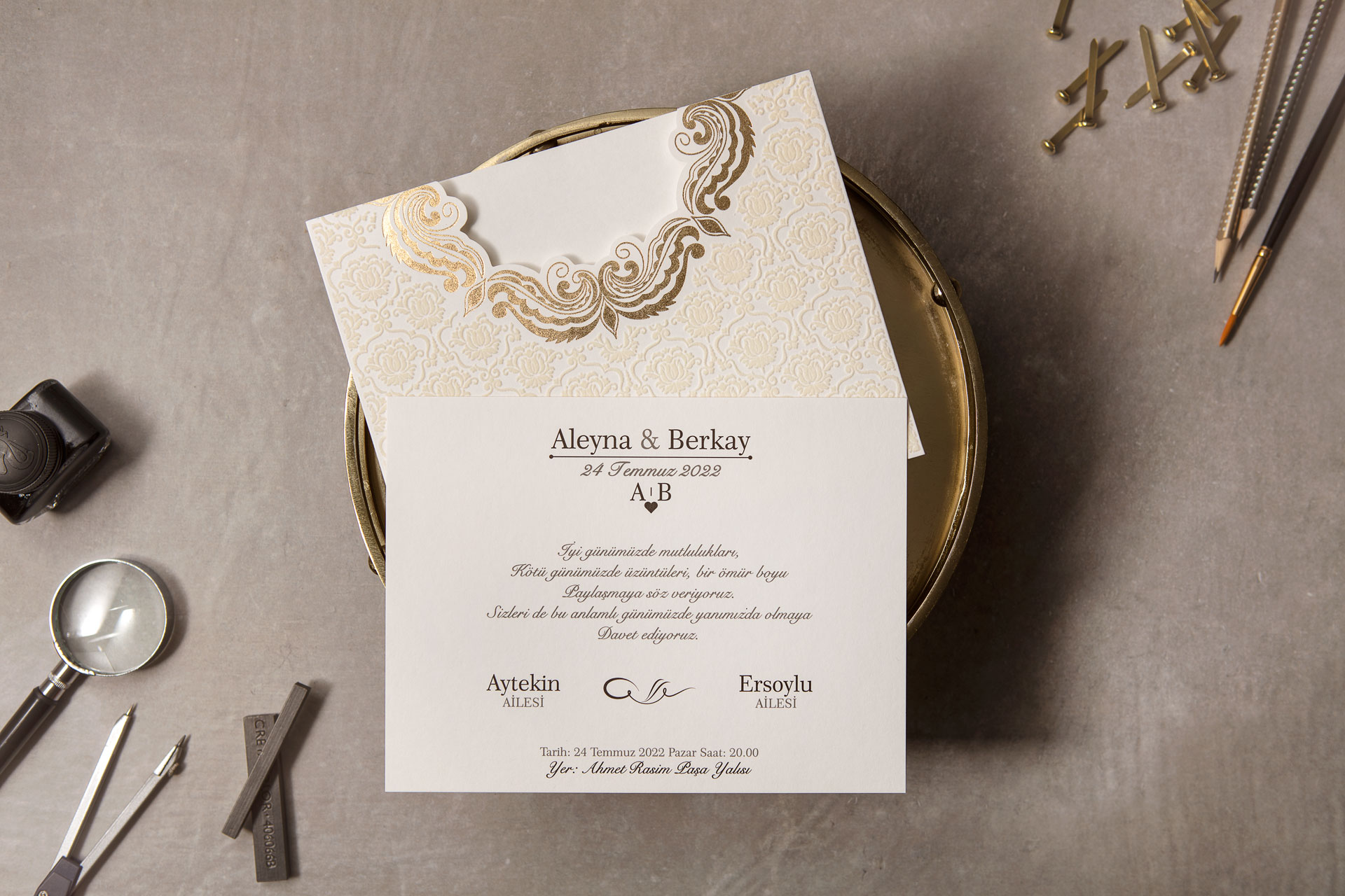 Wedding Davetiye     8386 - 3