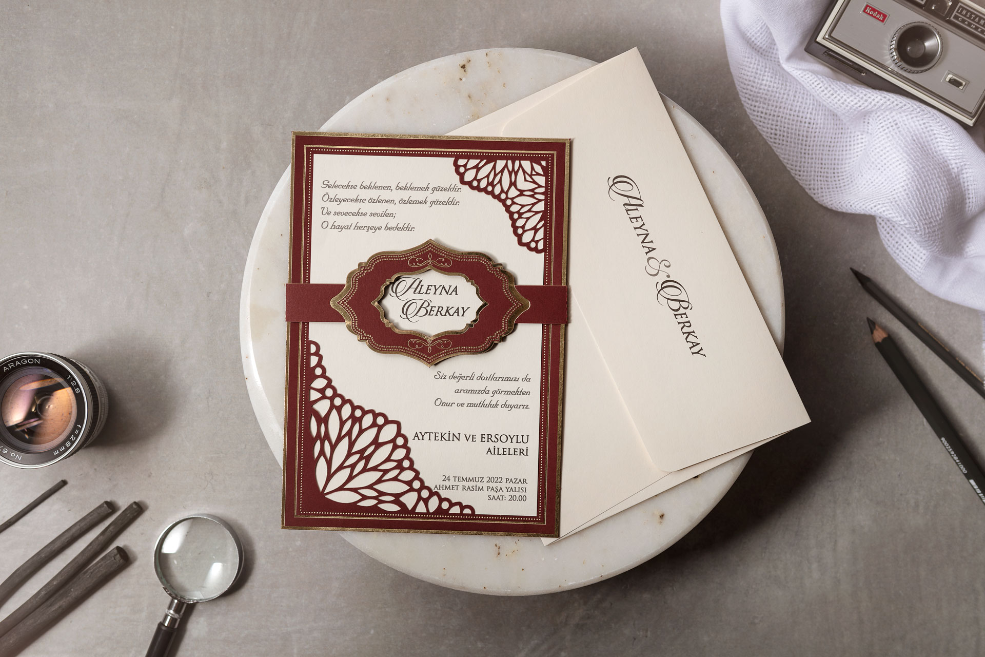 Wedding Davetiye     8392 - 2