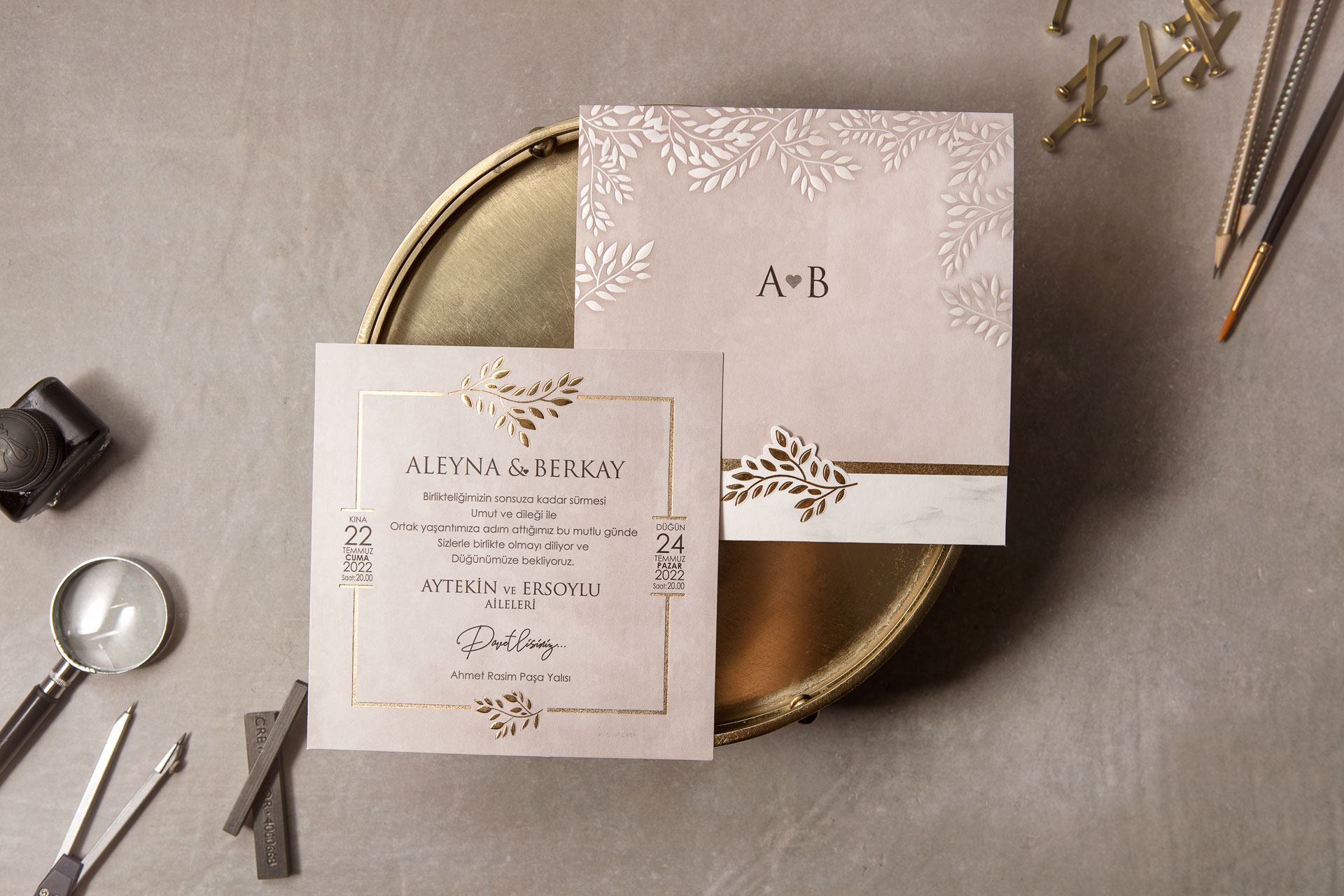 Wedding Davetiye     8394 - 2