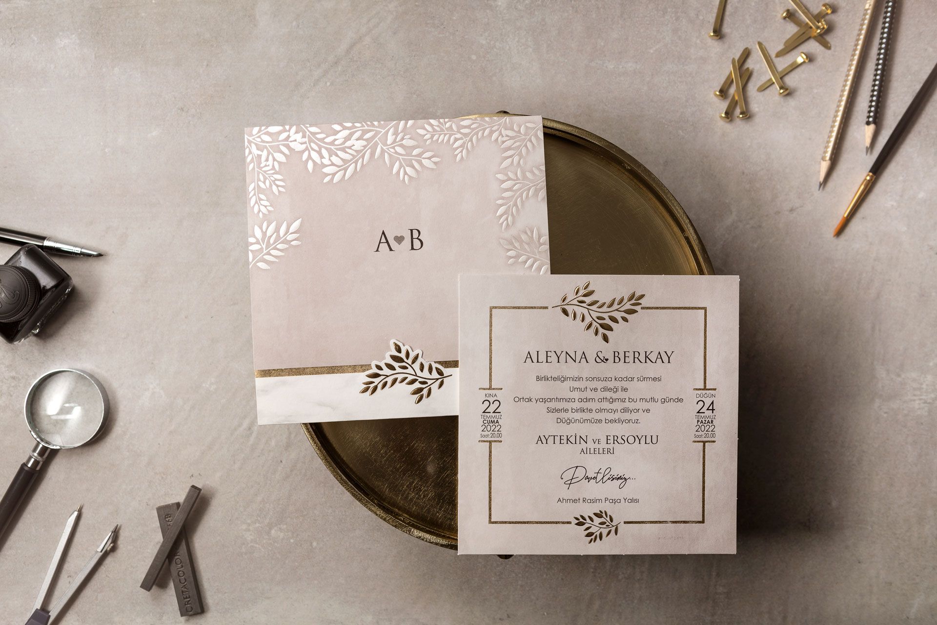 Wedding Davetiye     8394 - 3