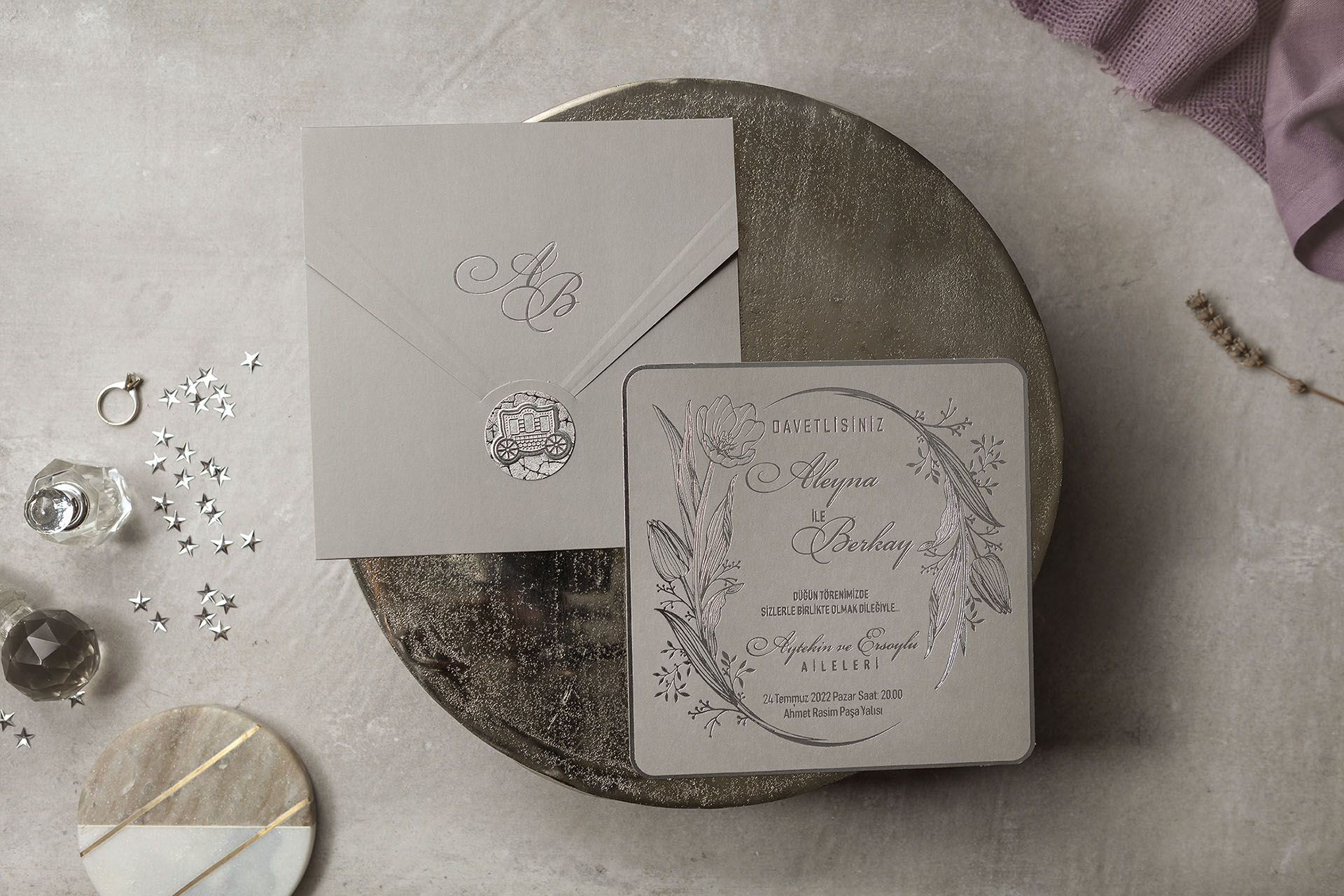 Wedding Davetiye     8399 - 2