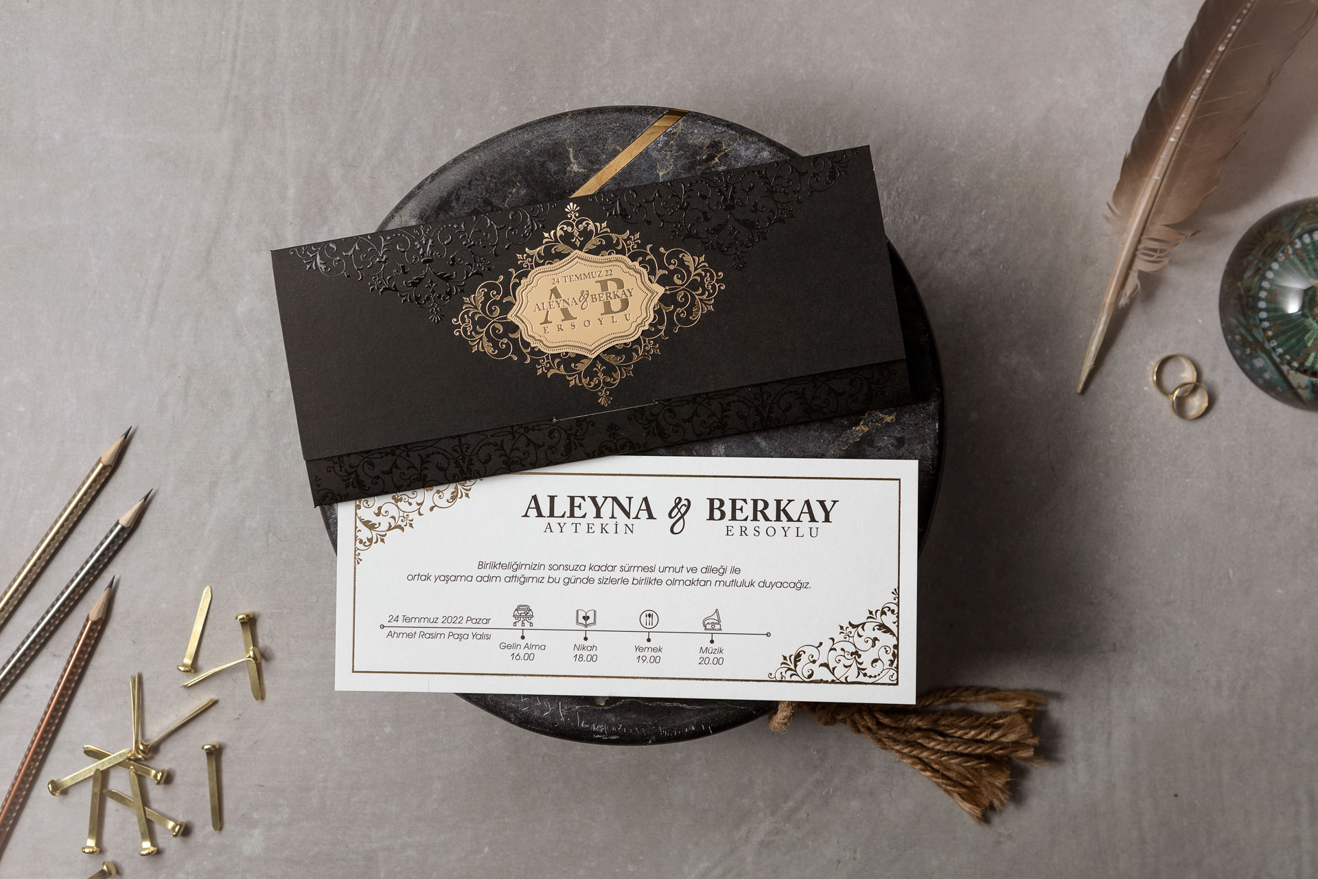 Wedding Davetiye     8400 - 3