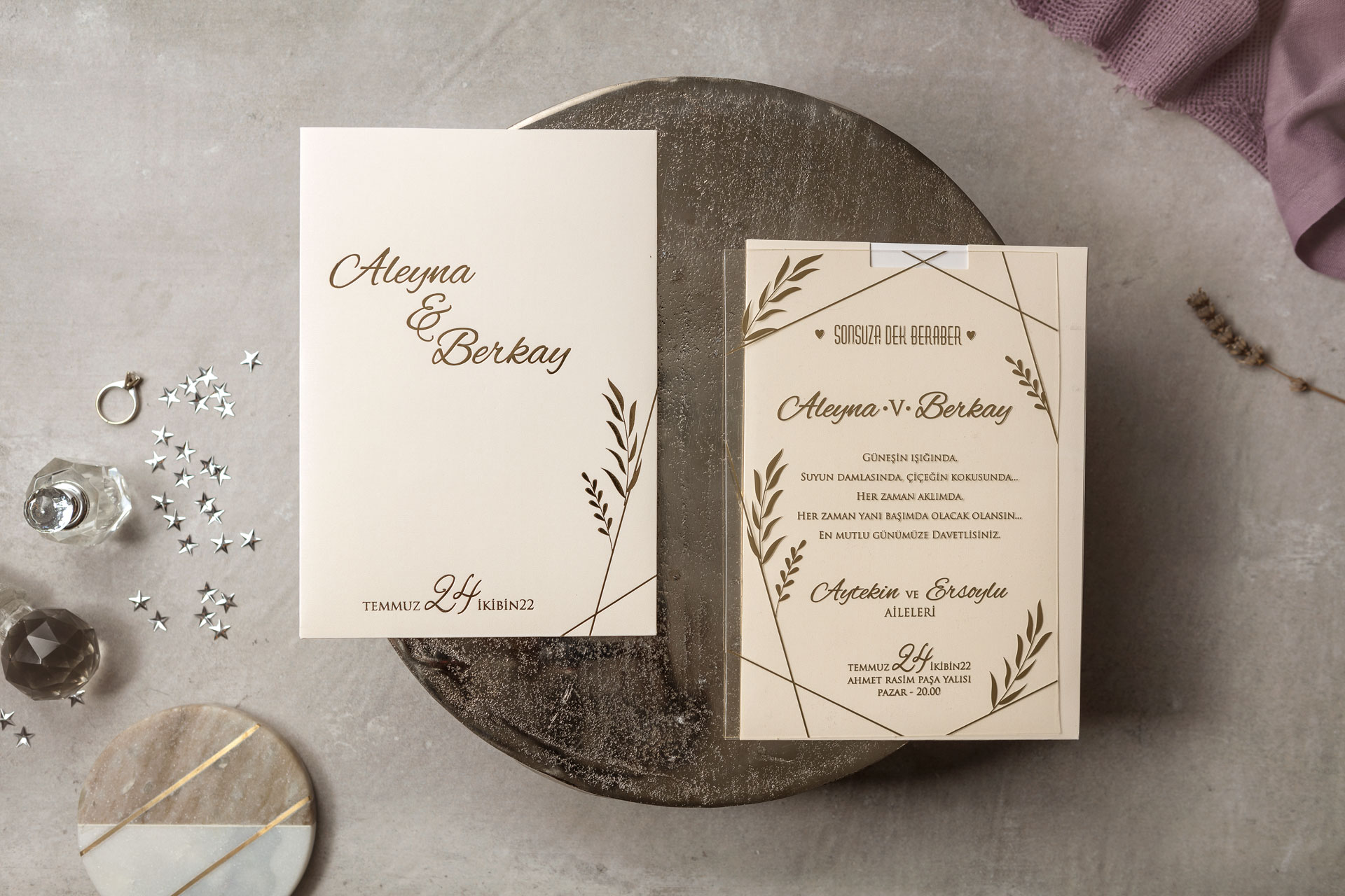 Wedding Davetiye     8401 - 2