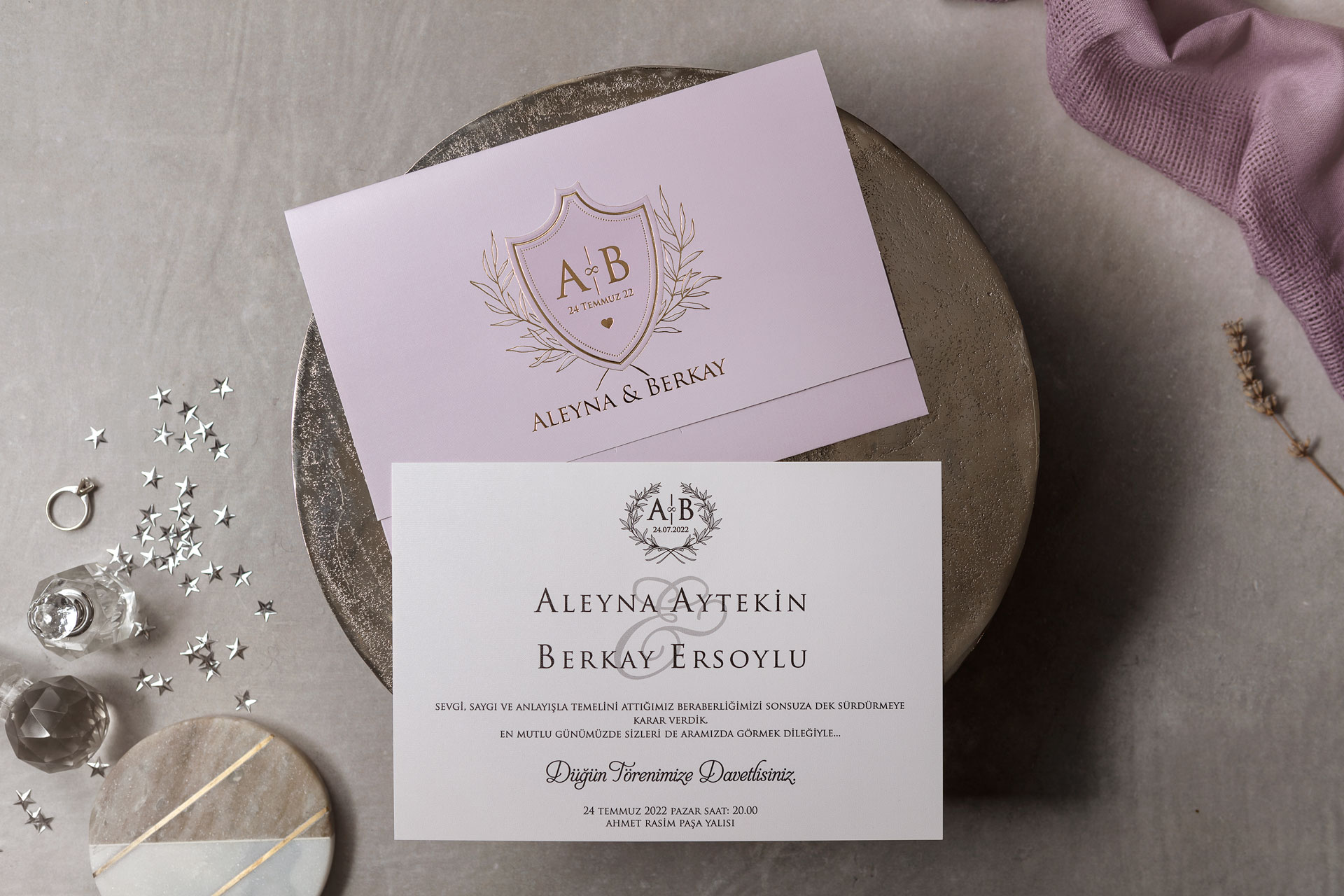 Wedding Davetiye     8410 - 3