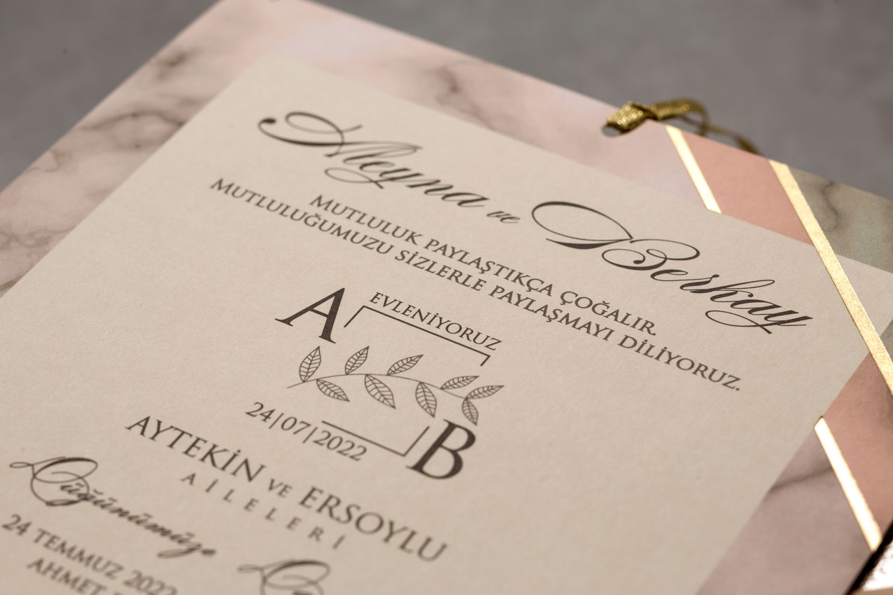 Wedding Davetiye     8421 - 4