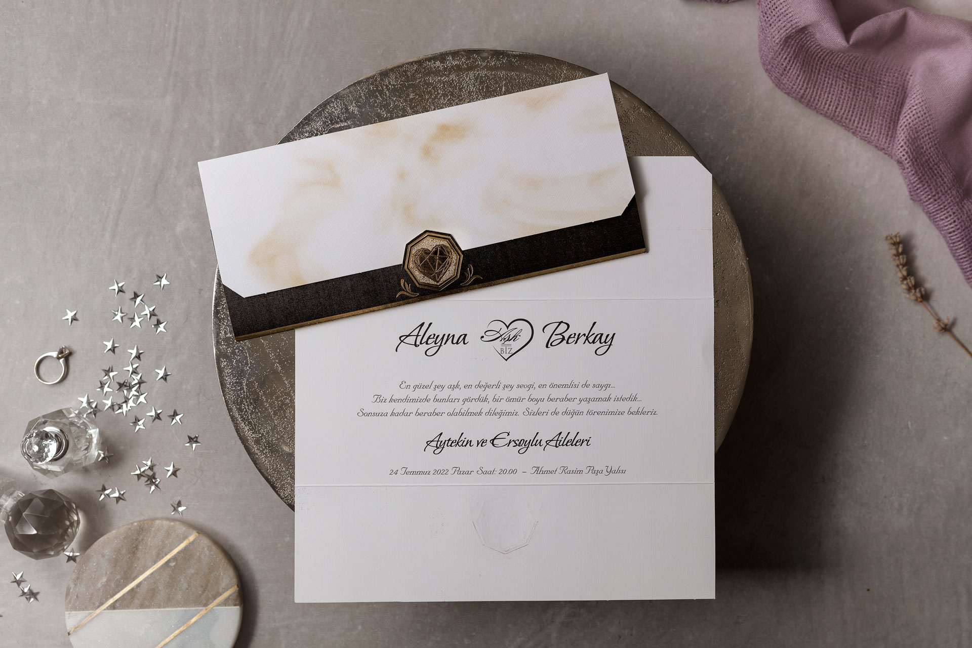 Wedding Davetiye     8451 - 3